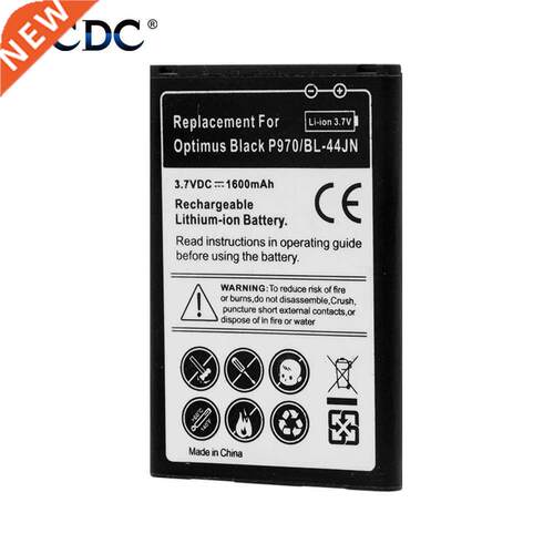1600mAh BL 44JN BL44JN Battery For LG Optimus Zone E400 L3