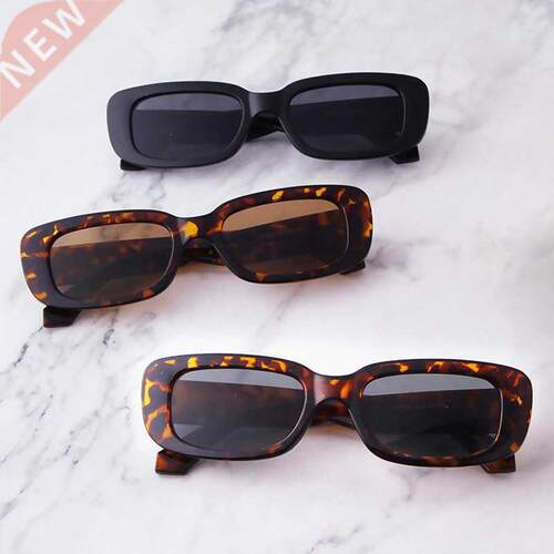 2022 Square Sun Glasses Luxury Brand Travel Small Rectangle