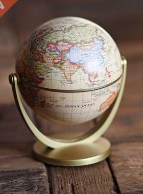 Vintage English Edition Globe World Map Decoration Earth