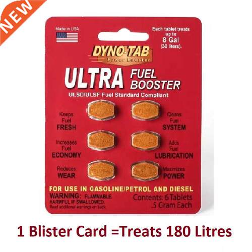 DynoTab ULTRA Fuel Booster 6 tab for Petro