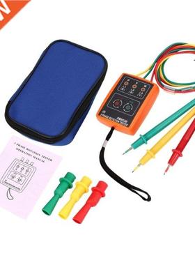 1 Set Portable Sequence Tester SM-852B 60V~600V AC 3-Phase S