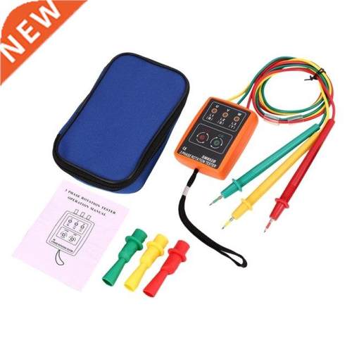 1 Set Portable Sequence Tester SM-852B 60V~600V AC 3-Phase S