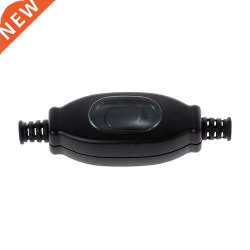 ON/OFF Table Lamp Desk Bed Light Cord In Line Rocker Switch