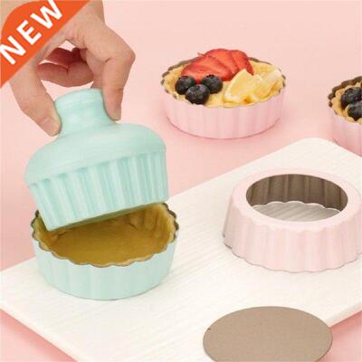 Cupcake Mold Round Carbon Steel Round Flower Shape Delicate