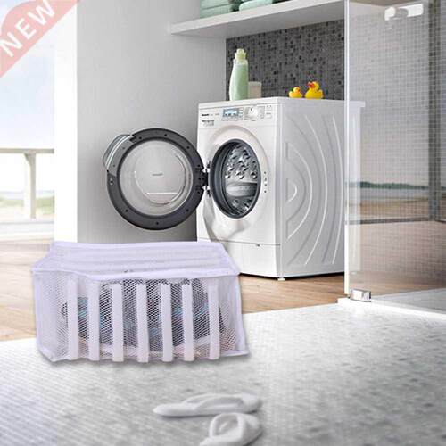 Padded Net Wash Bag Trainer Shoes Protector Washing Machine