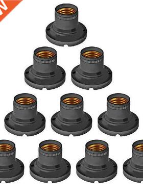10pcs E27 Lamp Hder Vintage Light Base Screw Bulb Socket