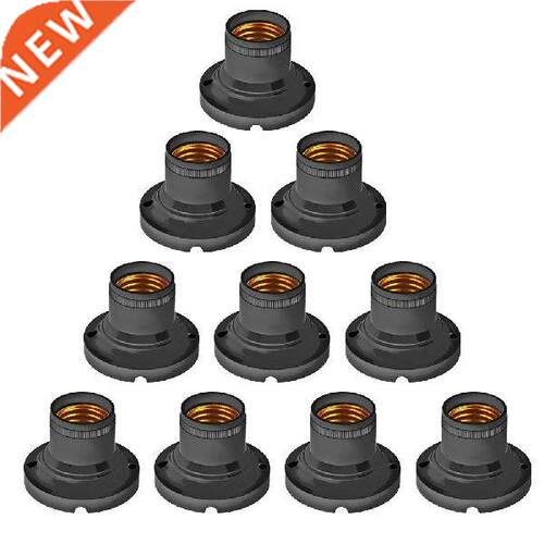 10pcs E27 Lamp Hder Vintage Light Base Screw Bulb Socket