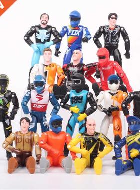 1pcs 1/18 scale 3.75 inch racer action figure moveable joint