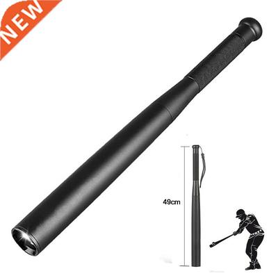 Baseball Bat LED Flashlight Waterproof Super Bright Baton Al