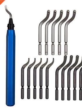 Deburring Tool Kit For Wood Plastic  Handle Burr Metal Re