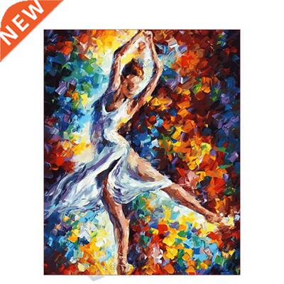 Painting By Numbers s  60x75cm Framed acrylic paint by n