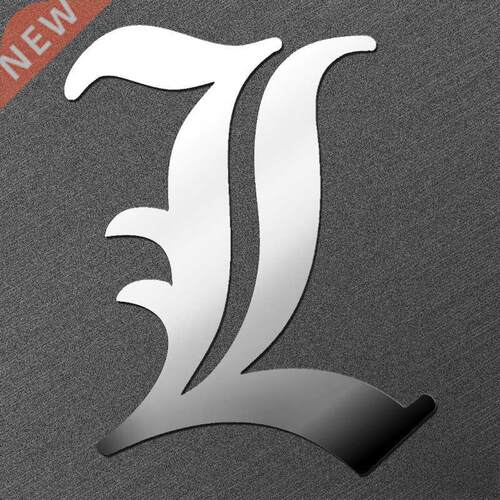 Death Note Anime Sticker DIY 3D Metal Dec Stickers for M