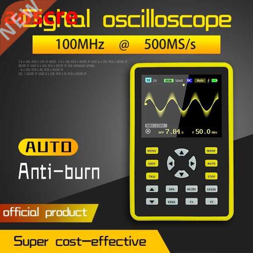 FNIRSI-5012H Digital Oscilloscope 5012H 2.4inch LCD Display