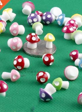 20PCS Mushrooms Terrium Figurines Fairy Gden Miniatures