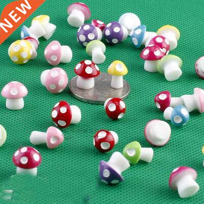 20PCS Mushrooms Terrium Figurines Fairy Gden Miniatures