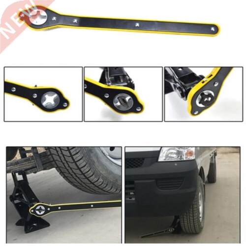 Auto Labor-saving Jack Ratchet Wrench Scissor Jack Garage Ti