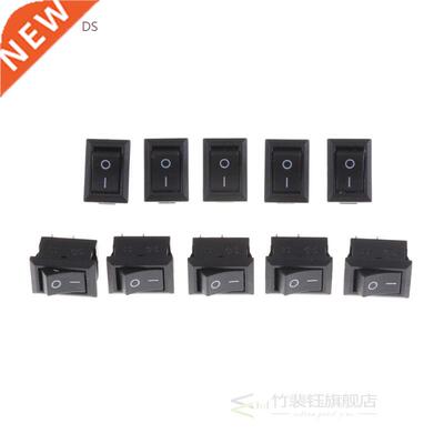 New 10pcs/lot 3A AC 250V Rocker Swtches 2 Pn 10x15mm SPST