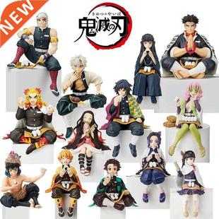 14cm Demon Slayer Anime Figure Kamado Nezuko Kochou Shinobu