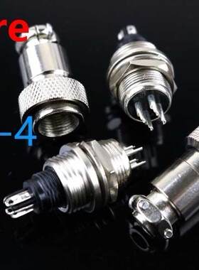 RS765/GX12-4P aeronautical plug socket electrical connector