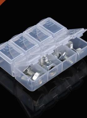 Mini Plastic Tool Box Transparent Toolbox Electronic Compone