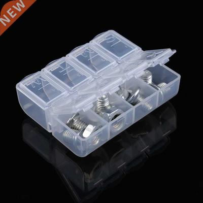 Mini Plastic Tool Box Transparent Toolbox Electronic Compone