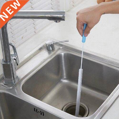 Sewer Cleaning Brush Drain Brush Bendable Home Sink Tub