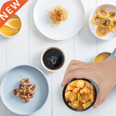 Sauce Dishes Stainless Steel Mini Individual Saucers owl