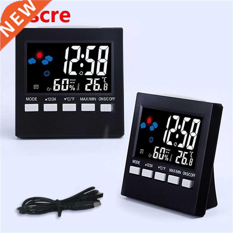 Electronic Digital Alarm Clock Digital Clock Calendar Voice