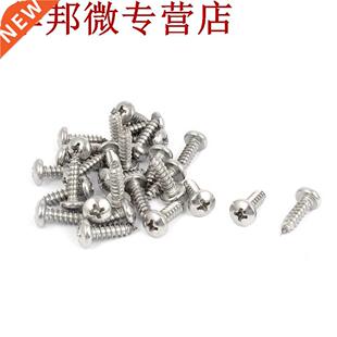 4.8x16mm croix tête ronde tôle vis autotaraudeus