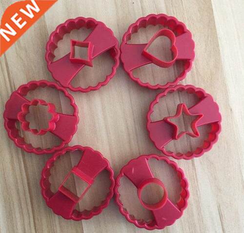 2021 New 6Pcs/set Multifunctional Cookie Cutter Cake Decorat
