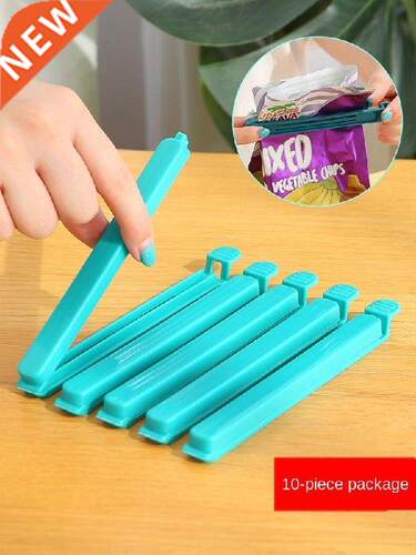 10-Piece Food Bg Seling rtifct Seling Clip Long Snck