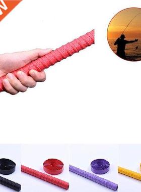 1pc 2M Fishing Rod Sweat Band Non Slip Breathable Racket