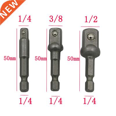 pcs chrome vanadium steel socket adapter Seth ex shank to 1