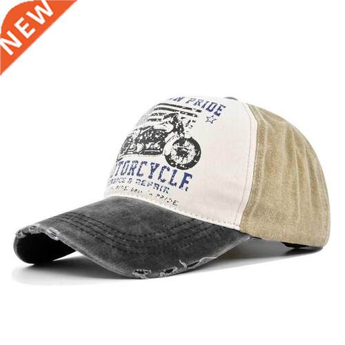 Hip Hop Hats for Women Men Motorcycle Graffiti Baseball Cap