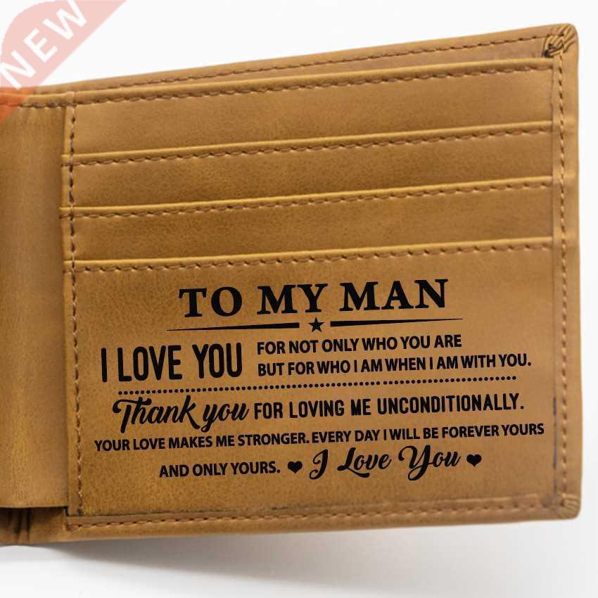 CEXIKA Personalized Wallet Father's Day Gifts for Men/Him/Hu
