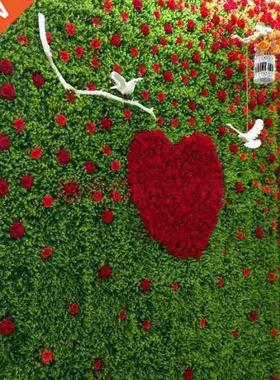 Artificial Plant Lawn  Background Wall Simulation Grass
