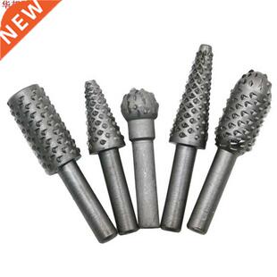 5pcs Set Rotary Rasp File 6mm Shank Burr File Rasp Woodworki