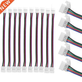 10mm 4 Pin led strip connector 5050 RGB RGBW LED Strip Light