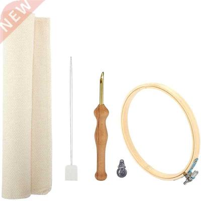 Wooden Embroidery Pen Punch Needle Felting Threader Set Need