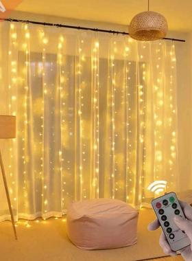 3m 100/200/300 LED Festoon Curtain String Light Bride To Be