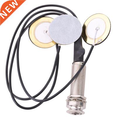 Piezo Contact Microphone 3 Transducer Pickups with end pin j