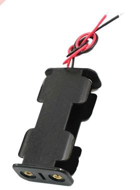 2Pcs Double Side Opening Frame 2 x 1.5V AA Battery Case Hold