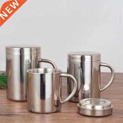 Double Wall Stainless Steel Coffee Mug Portable Cup Travel T