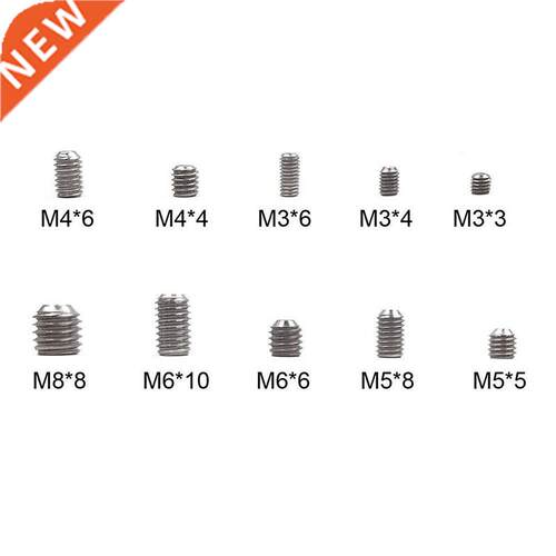 300pcs Head Socket Hex Grub Screw Assortment Cup Point Metri