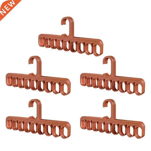 5pcs Home Clothes Hanger Portable Wardrobe Storage Drying