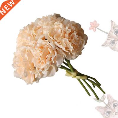 5pcs Smulaton Peony Lfelke Peony Bouquet Artfcal