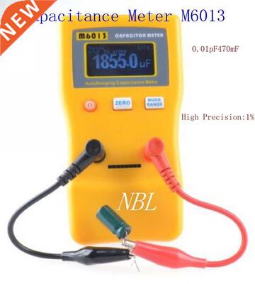 Digital Capacitance Tester 0.01pF to 470mF LCD Auto-ranging