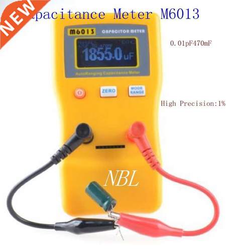 Digital Capacitance Tester 0.01pF to 470mF LCD Auto-ranging