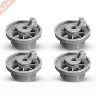 4pcs Wheels For Bosch Siemens Neff Dishwasher Rack Basket Wh