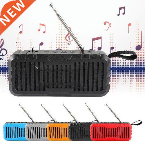 Outdoor Bluetooth Portable Rechargeable Speaker Radio,